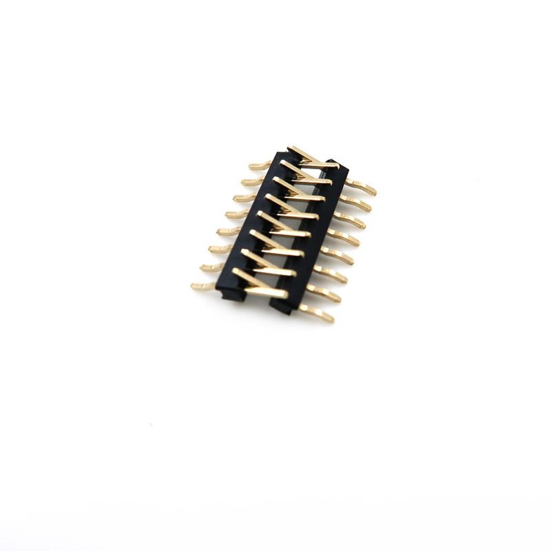 board to board connector soldering header pins 1.27mm Pin Header Dual ...