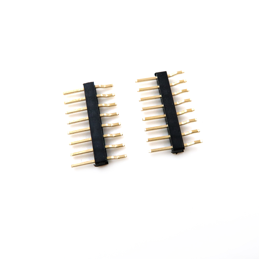 board to board connector soldering header pins 1.27mm Pin Header Dual ...