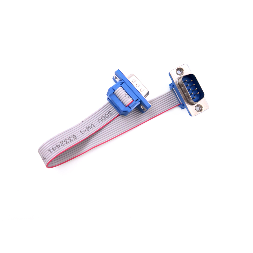 dB9 Male to Female Connector D-SUB Cable Flat Ribbon Cable from China ...