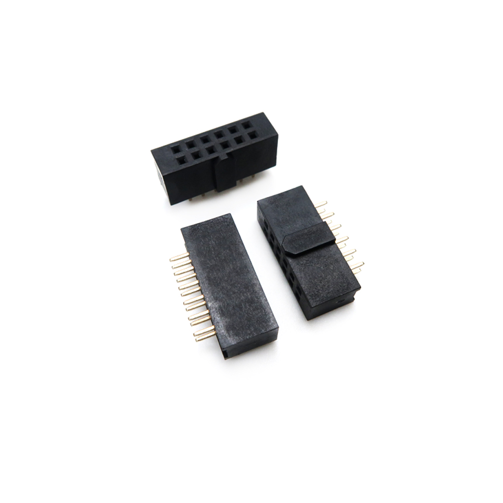 Pcb socket connector 2.54mm pitch double row for samtec with ...