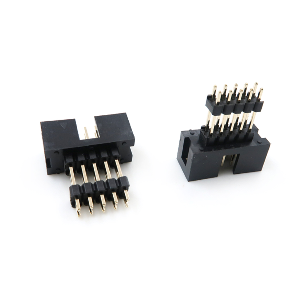 1.27mm Female Box Header Connector 2.54mm Pin Female Header Connector ...