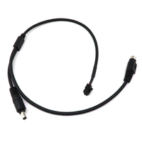 DC Power Splitter Audio Cable 1 Female To 2 Male